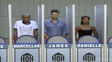 Big Brother All Stars - HoH Competition - Marcellas, James and Danielle